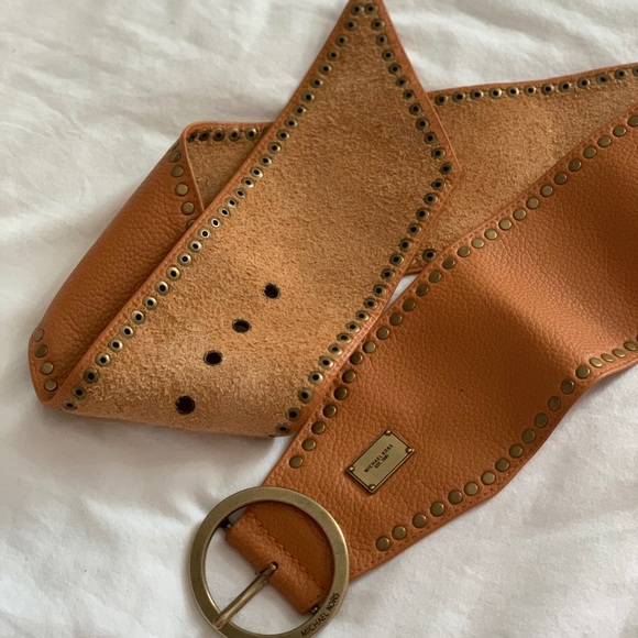 Michael Kors Genuine Leather Belt - Picture 3 of 6